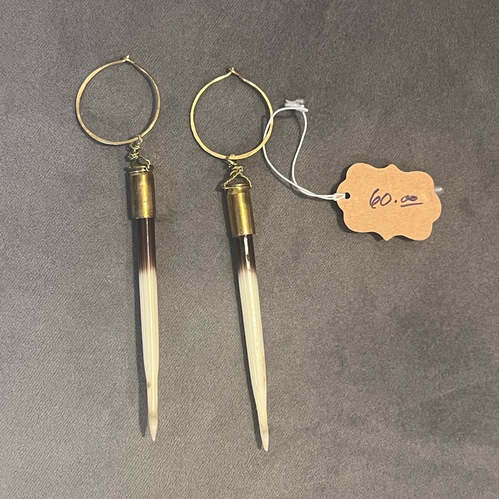 Handmade quill Dangle Earrings